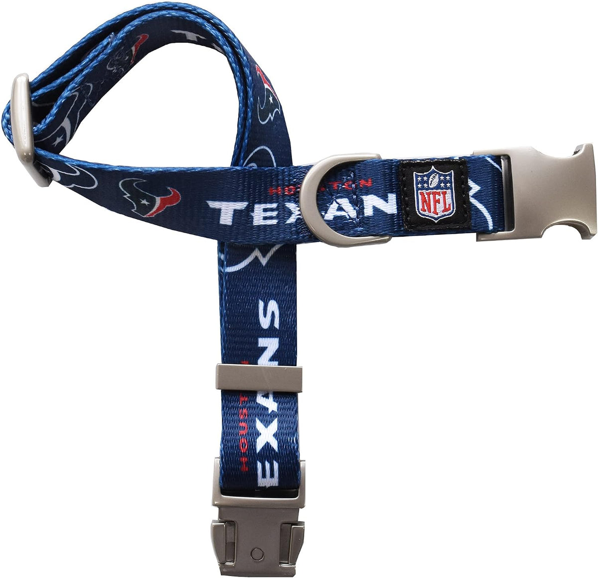 NFL Detroit Lions Pet Premium Collar, Team Color, Small